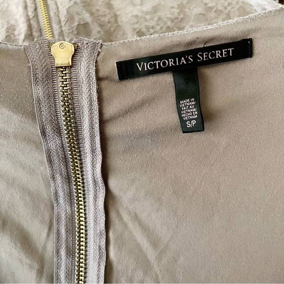 Victoria's Secret Bodycon Lace Dress Womens Size S Dusty Rose Long Sleeve Sheath - Picture 6 of 8